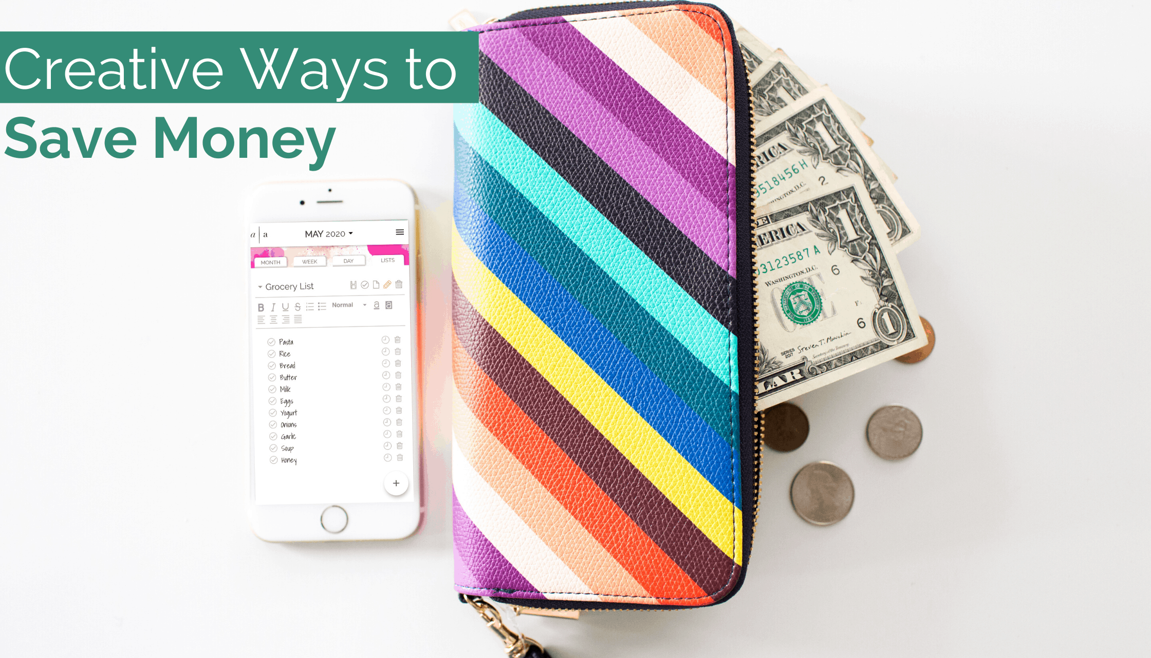 creative ways to save money