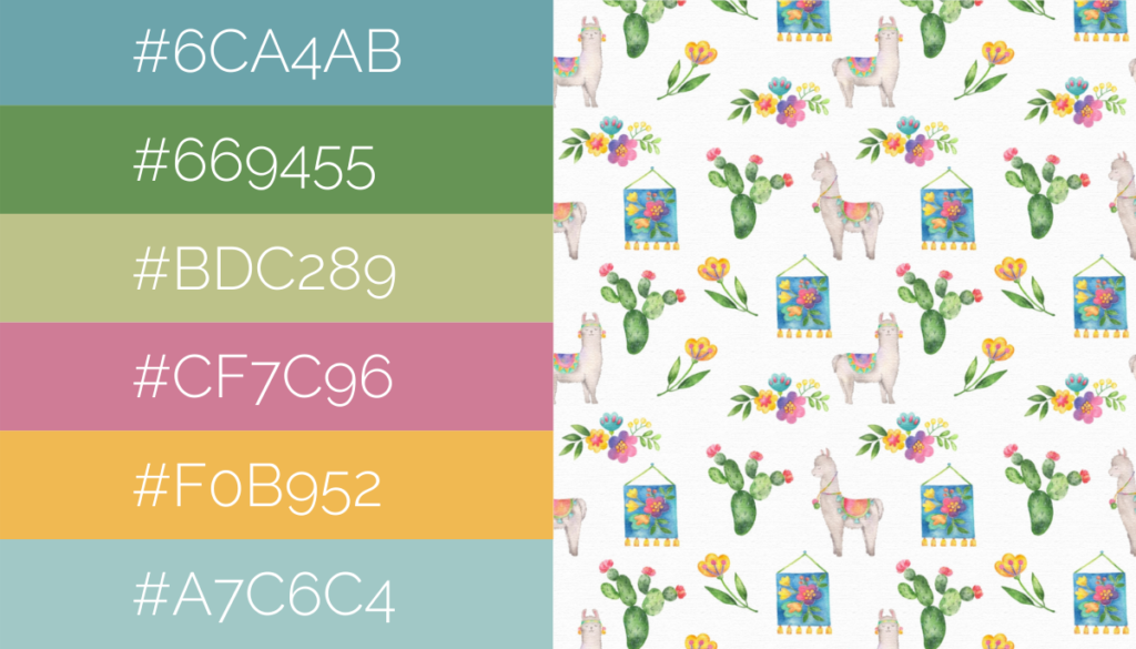 no drama llama color code