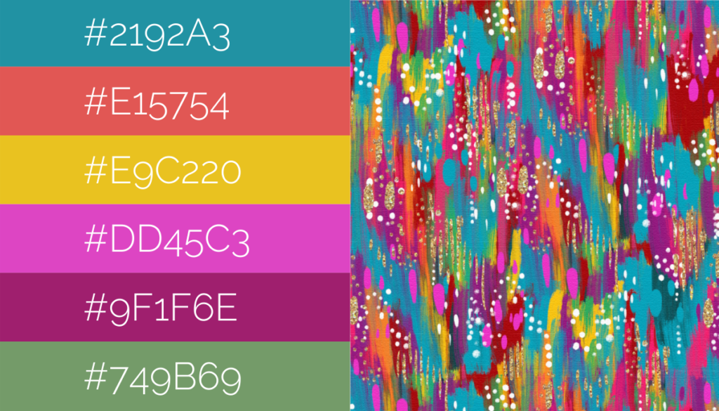 fabulous fiesta hex codes