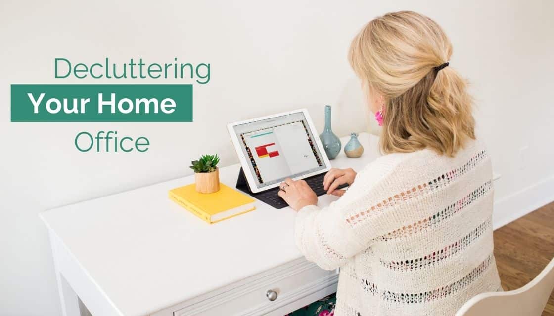 declutter home office